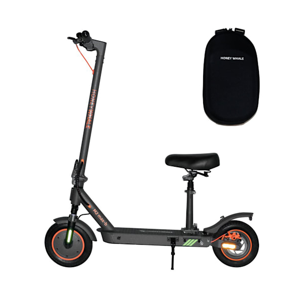 HONEYWHALE M2 MAX-B Vikbar El-Scooter med Säte, 350W 36V 12.5Ah, 10” Luftdäck