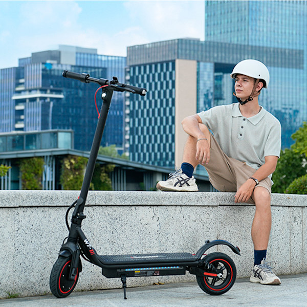 iScooter W7 Vikbar El-Scooter, 350W 42V 7.8AH, 8.5” Däck, App-kontroll