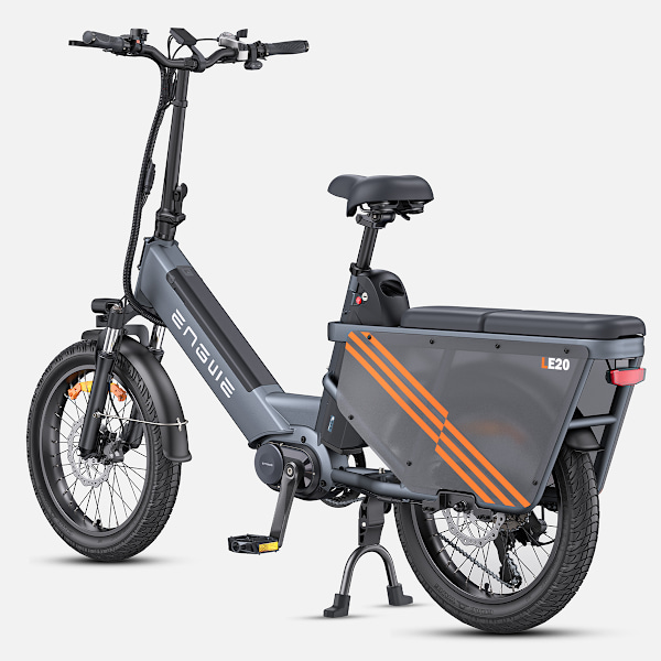 ENGWE LE20 Step-Thru Lastbilselektrocykel 48V 38.4AH - Gray