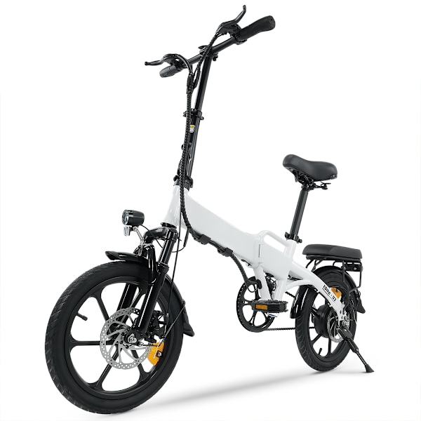 iSinwheel U3 Vikbar Elcykel - 16\" - 500W 36V 7.8Ah - vit