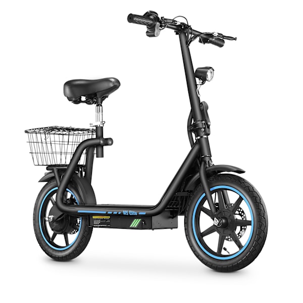 BOGIST M5 Elite El-Scooter med Säte 14\" Däck 500W 48V 13Ah Batteri