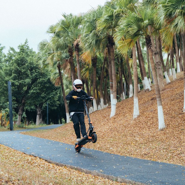KuKirin G2 Max 10\" El-Scooter för terrängkörning 1000W 48V 20Ah batteri med säte