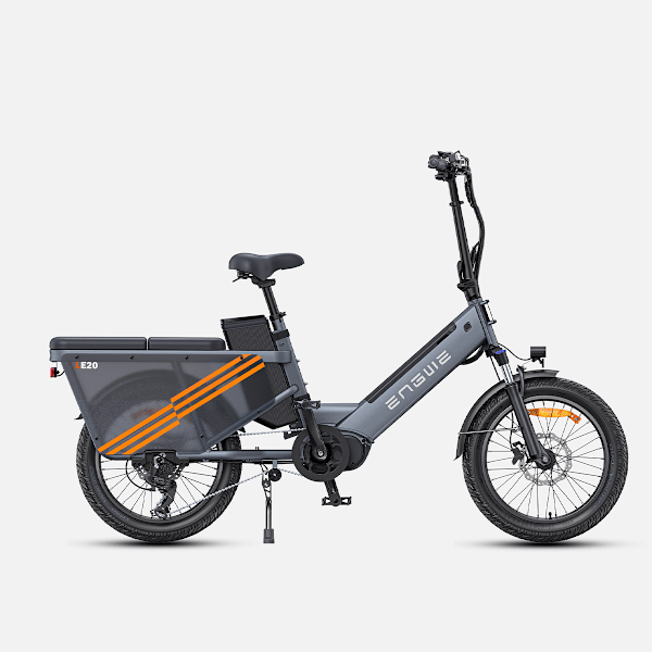 ENGWE LE20 Lastbilselektrocykel - 48V 19.2AH - Med Vridmomentsensor - Gray