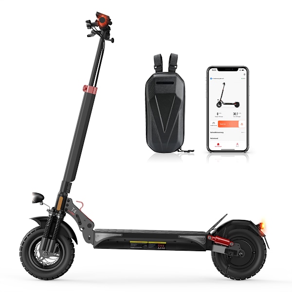 iSinwheel T4 El-Scooter - 10 tum - 500W 48V 12.5Ah - App-kontroll