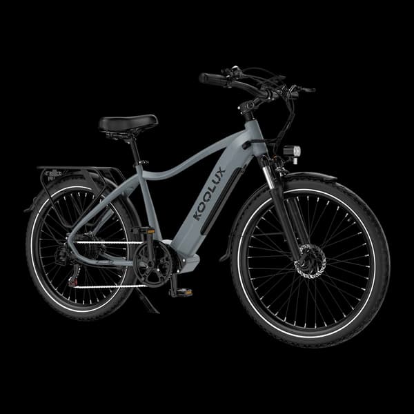 Elcykel KOOLUX X3, 48V 13.5Ah Batteri grå