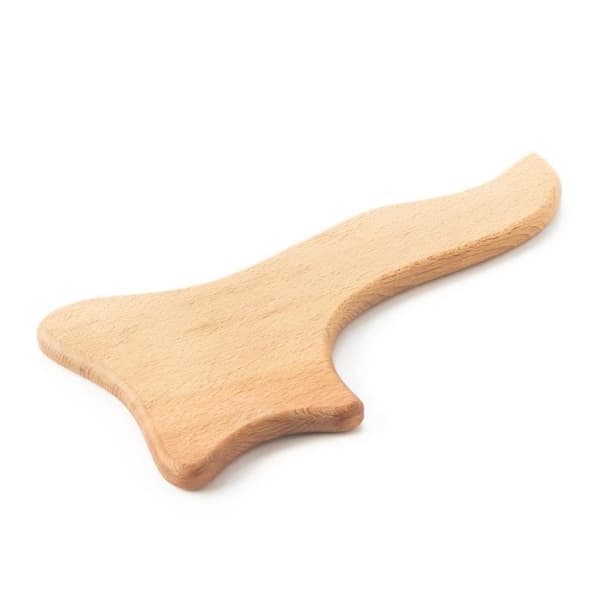 Celluliter Massör - TUULI - Gua Sha - Trä - Lymfdränering - 33x16 cm