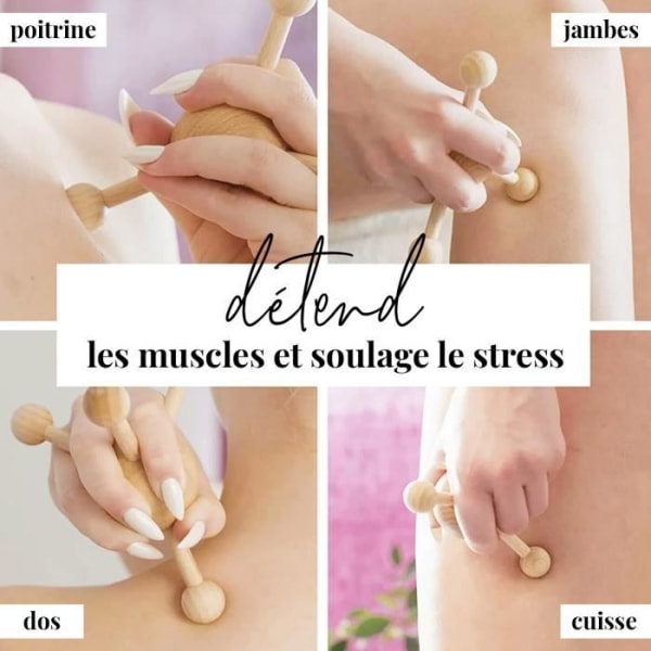 tuuli Trigger Point Massager Trämassage Ben Rygg Nacke Axel