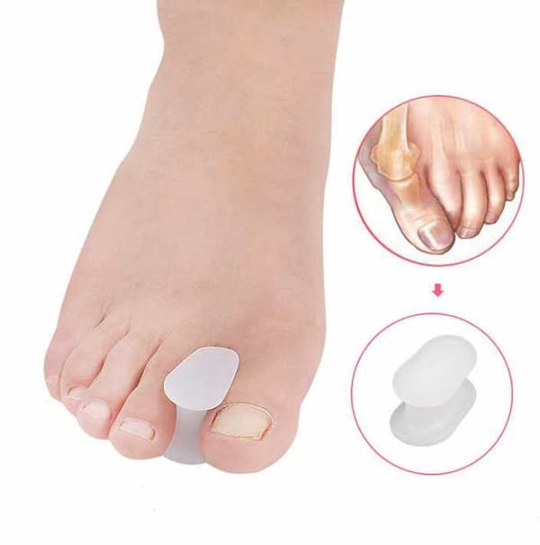 Hallux Valgus Tåseparator 2-pack Vit