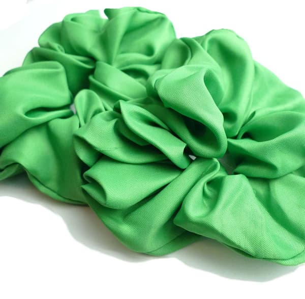 Scrunchie Ljusgrön 2-pack