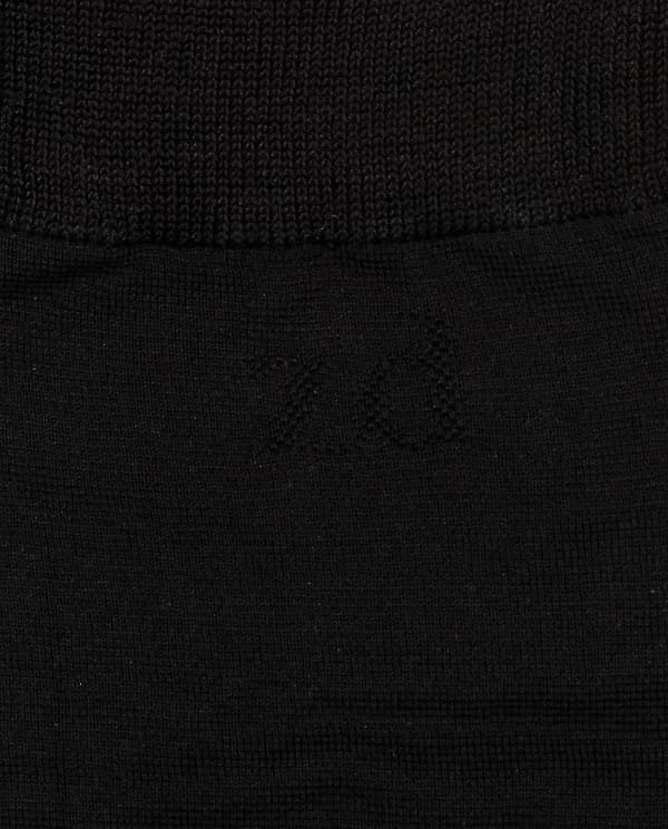 Merceriserade bomullsstrumpor - Herrstrumpor Black