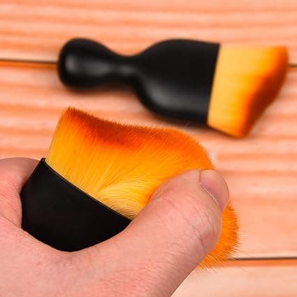 2 Car Interior Detailing Brushes for Dashboard Cleaning