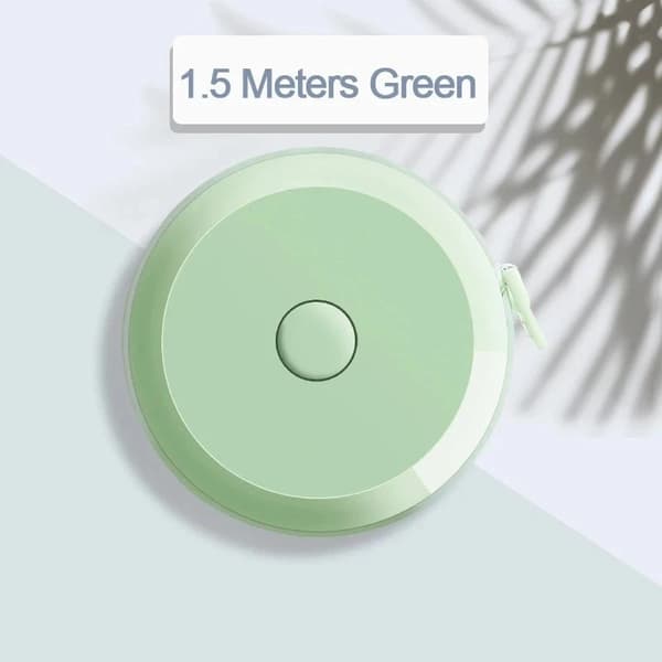 3-pack Mjuka måttband Indragbara 1,5m 5ft 60 green