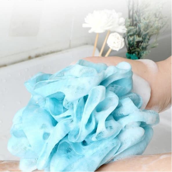 Exfolierande badvante: Djuprengörande duschhandske three-piece set