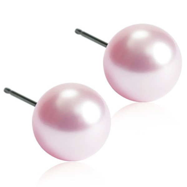 Blomdahl Örhängen NT Pärla 6mm. Finns i fler färger. Light Rose
