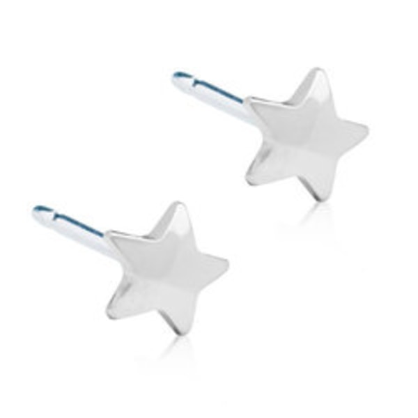 Blomdahl Earrings Stjärna 8mm Silver Titanium