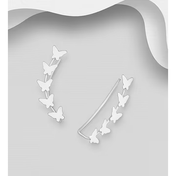 Silverörhänge fjärilar