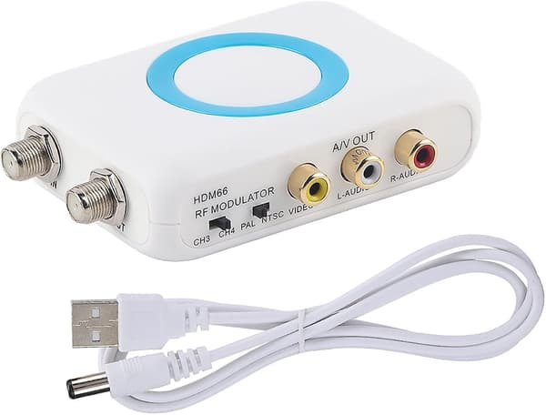 Högdefinitions Rf Video Hd Modulator,hdm66 Abs Professionell Bärbar Flexibel Pal/ntsc Format Utmatning Högdefinitions Rf Video Hd Modulator