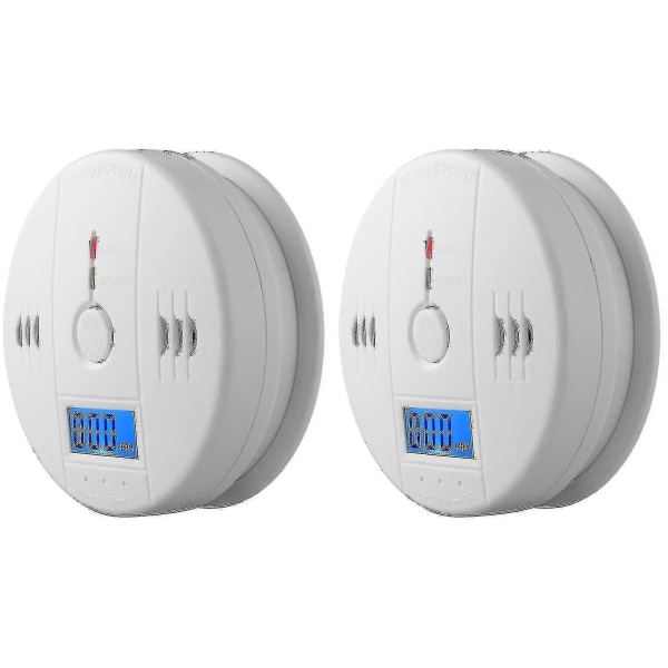 2023 New Smoke Detector And Carbon Monoxide Detector Alarm With Lcd Display Hot -q