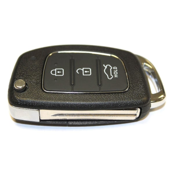 Rfc 3-knaps flip nøgletaske til Hyundai I10 I20 I40 Ix35 Santa Fe fjernbetjening - Jxlgv-hurtig levering