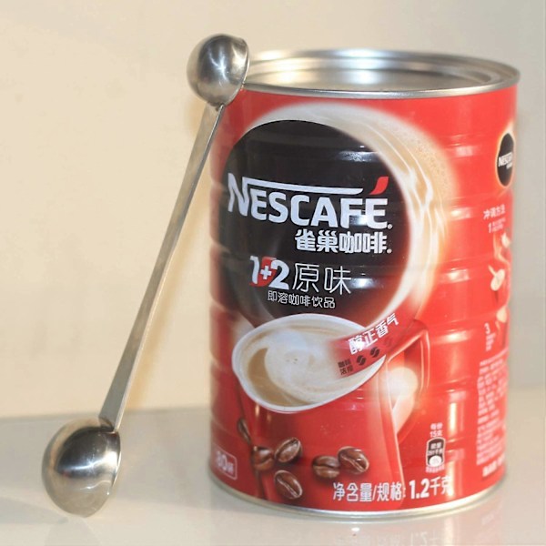 Måttskedar för kaffe, FDA 304 rostfritt stål (1 tsk & 1 msk)