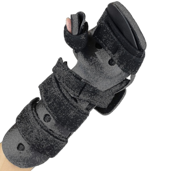 Stroke Hand Splint Mjukt vila Handskena kompatibel Flexionskontraktur kompatibel med stretch och vila Hand kompatibel med Long_（Small）