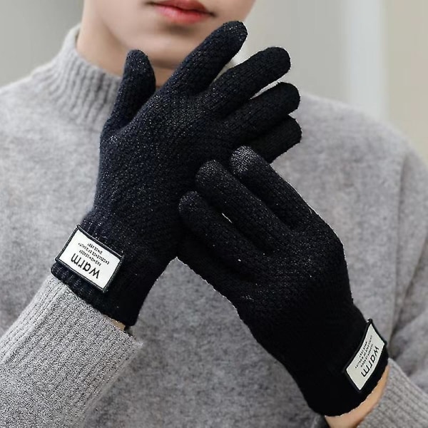Vinterhandsker Varme handsker, der er kompatible med mænd (stil 2)