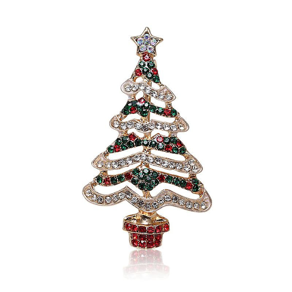 1 st julbrosch för kvinnor flickor, julgransbrosch
