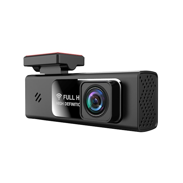 Smart Dash Cam, 1080P Full HD, Smart Dash Camera för bilar, inbyggd G-sensor, WDR, kraftfull nattvision