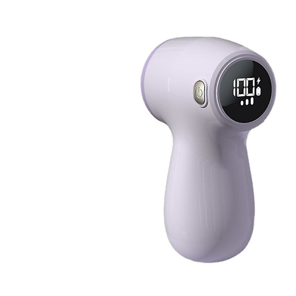 Hårboldtrimmer Shaver Shaver Shaver boldfjerner Genopladelig（lilla）