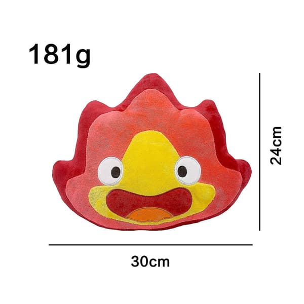 Calcifer Plysch Calcifer Elddemon Plyschdocka（Calcifer）