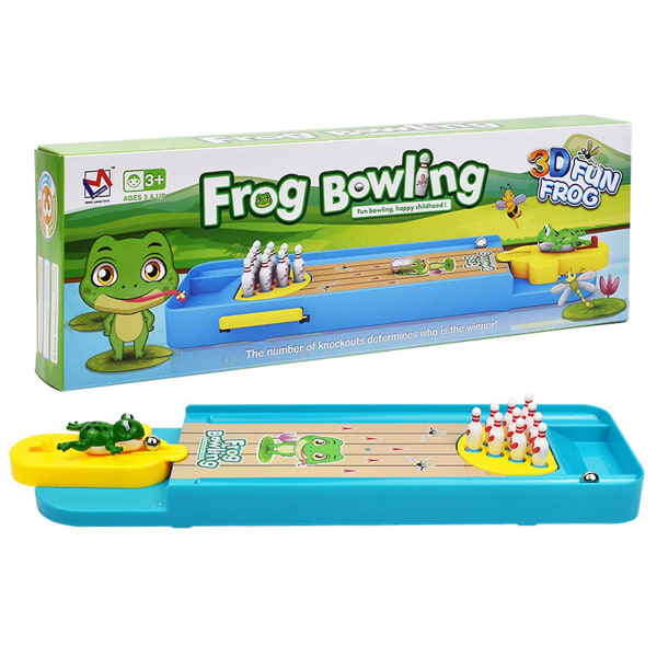 Mini Bowling Spel Set Bordsskiva Bowling Spel Desktop Bowling Set Presenter för barn och vuxna
