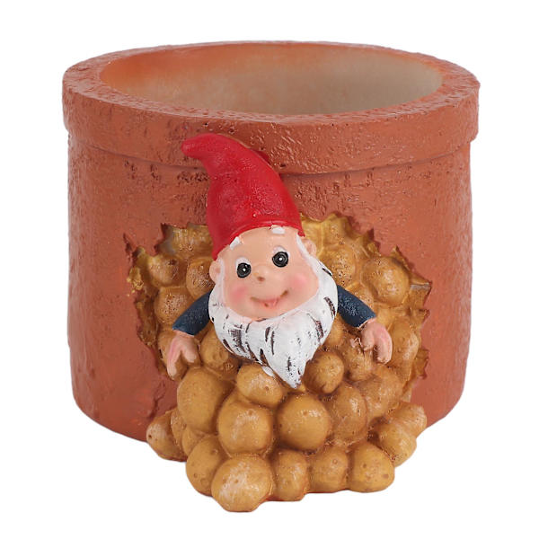 Dvärgpotatis Genie Blomkruka Trädgårdstomte Staty Blomkruka Balkong Dekoration Trädgård Trädgård Landskap Dekoration Blomkruka Dvärg Dekorativ Växt F