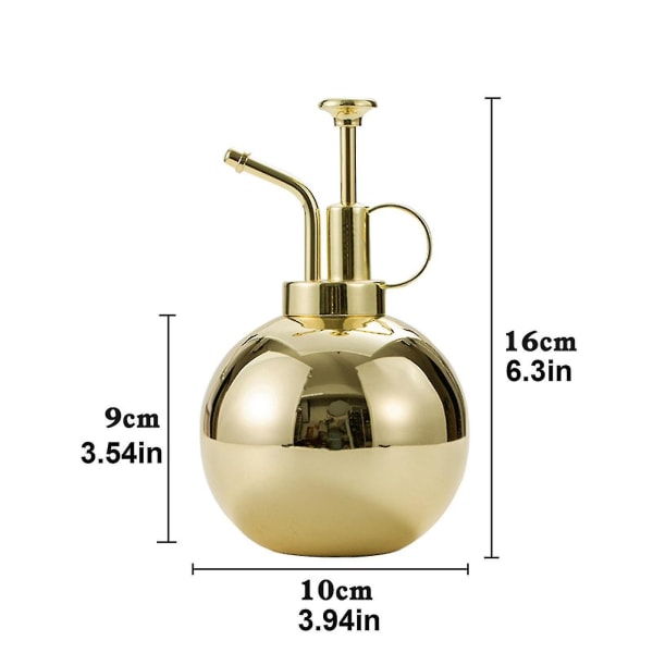 Vandkande plantesprayflaske Vandkande i rustfrit stål (flere tilgængelige) (guld)