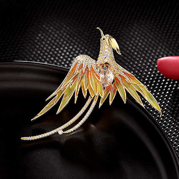 Rhinestone Brosch Pin för Kvinnor Män Mode Kristall Djur Broscher Kavajslag Pins Elegant Klänning Tillbehör Smycken Presentask Boutonniere Corsage för Hatt