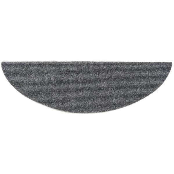 15 kpl itseliimautuvia portaanmattoja neulahuopaa 56x17x3cm vaaleanharmaa