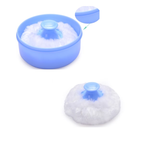 2-pack Baby Puff förvaringslåda (rosa och blå)