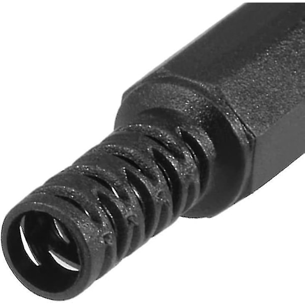 10 st DC-hona 4,0 mm x 1,7 mm strömkabelkontakt Adapter Perfekt för att göra en kabel till önskad längd