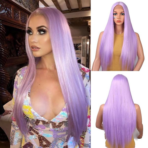 Kookastyle Naturlig Syntetisk Parykk for Kvinner Skip Fra Frankrike Svart Brun Rød Blond Parykker Hestehale Hårforlengelse for Cosplay（NYL2358-zise）