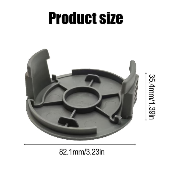 4 stk. F016f05320 udskiftningsspoleafdækning, Bosch F016f05320 trimmer spoleafdækning til Bosch Easygrasscut，18-230