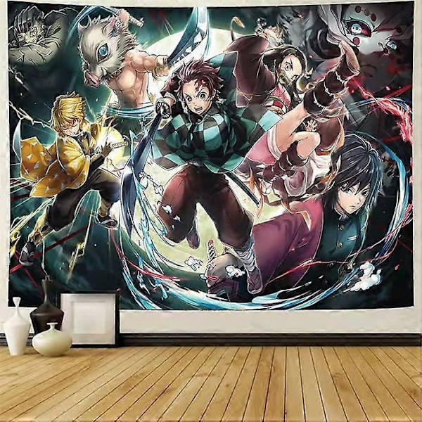 Anime-affisch Rulle - Anime-väv - Anime-affischväv - Anime-väggbonad, Kan Användas Som Dekoration För Födelsedagsfest Väv 60x80 Tum...
