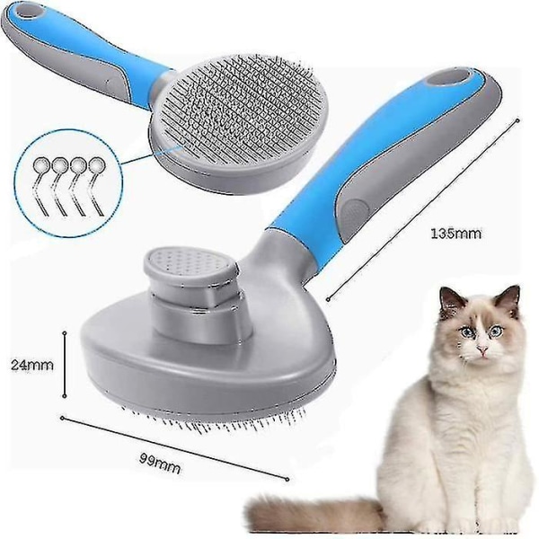 Børste til fjernelse af katte- og hundehår