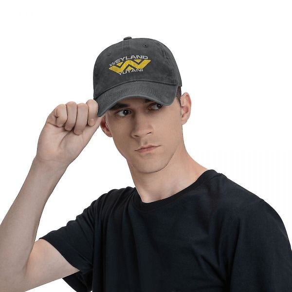 Vasket bomull Aliens Nostromo Building Better Worlds Baseball Cap Snapback Solhatt Weyland Yutani Corporations Corp Cap Hatter Høy kvalitet