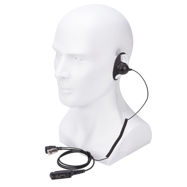 Ptt Hörsnäcka Headset Mic för Sepura Stp8000 Stp8030 Stp8035 Stp8038 Stp8040 Stp8080