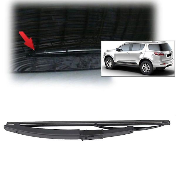 3 st/set vindrutetorkarblad fram och bak för Chevrolet Trailblazer Rg 2019 2018 2017 2016 2015 2014 2013 2012 221812
