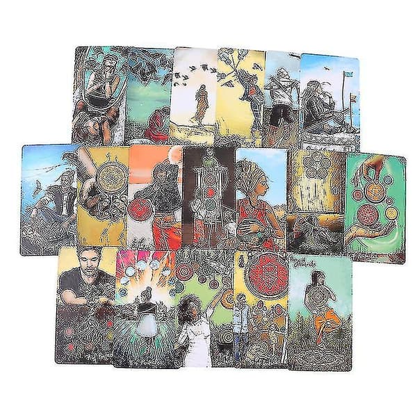 Light Seer's Tarotkort - Engelsk brädspel - Spådom - Multiplayer - Shytmv