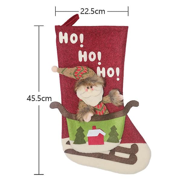 Julstrumpor Presentpåse Hängande 3-pack