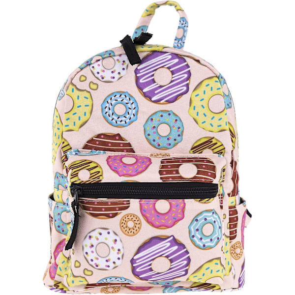 2024, bedårande 10\" Mini Bag Backpack för flickor barn & vuxna (donuts)