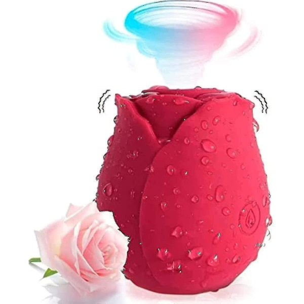 2024 Rose For Women Mini Massager Stress Relief 10 Modes B2 Ff
