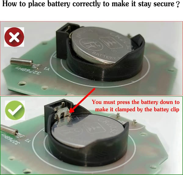 Stille, ikke-tikkende batteridrevet dusjtimer, vanntett digital timer, liten søt timer (blå)