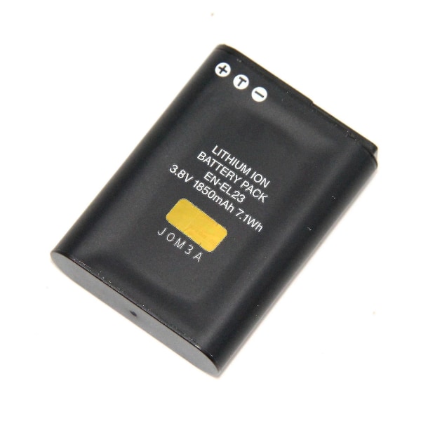 En-el23 En El23 3,8v 1850mah oppladbare Li-ion-batterier for Nikon Coolpix S810c P900 P900s P610 P600 B700 kamerabatteri（1 stykker）